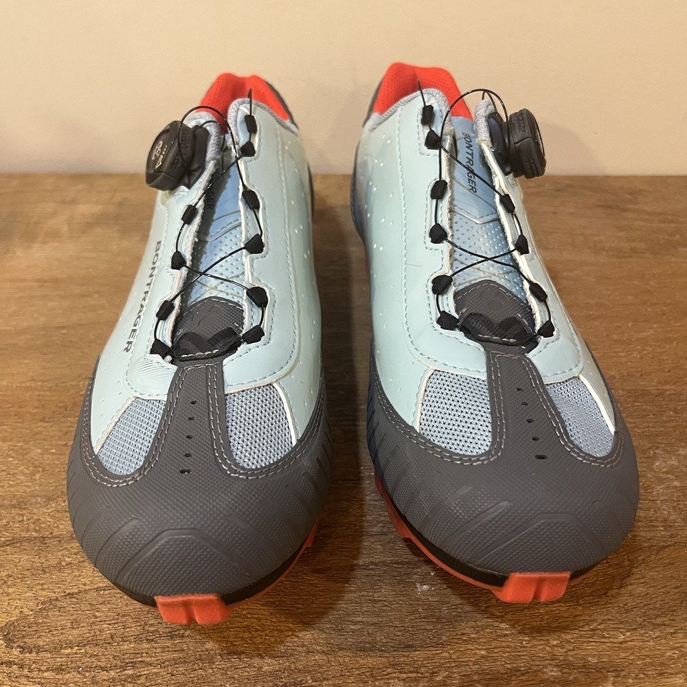 Bontrager Rovv Women's MTB Cycling Shoes BOA Clipless SPD‎ Sz 10/41.5 Ocean Mist